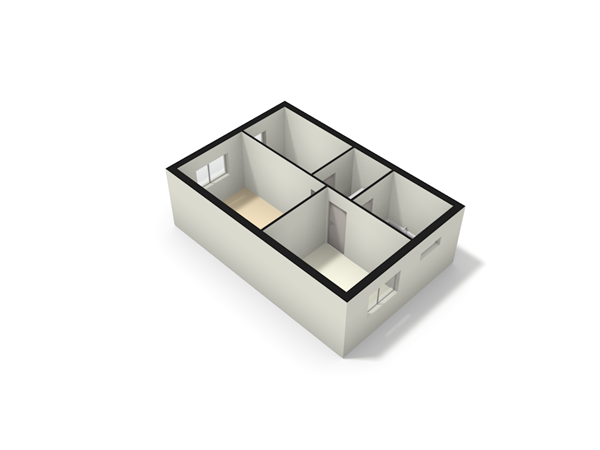 Plattegrond - Bunder 20, 6942 LB Didam 